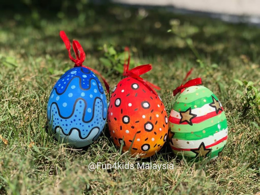 easter egg painting activity