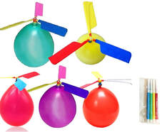 diy science balloon helicopter