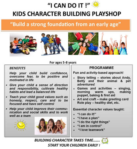 Building character Holiday program
