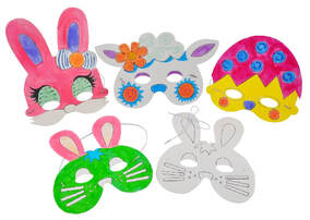 easter mask coloring kit