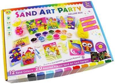 Sand Art Party Pack Deluxe Box