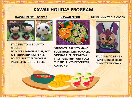 holiday program sushi making