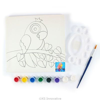 Paint-your-own Christmas Canvas