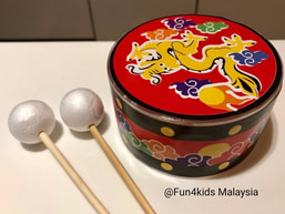 diy chinese drum craft kit