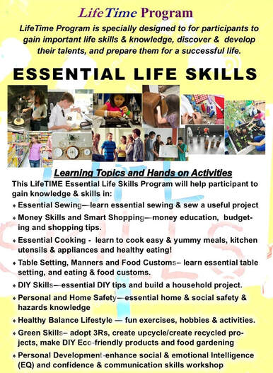 essential life skills holiday program