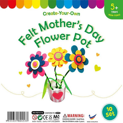 Felt Mother's Day Flower Pot