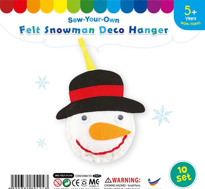 Felt Snowman Deco Hanger