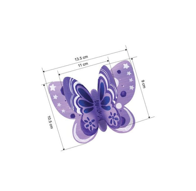 3D Butterfly Magnet