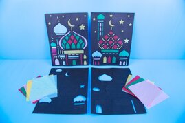 DIY Raya Mosque Card