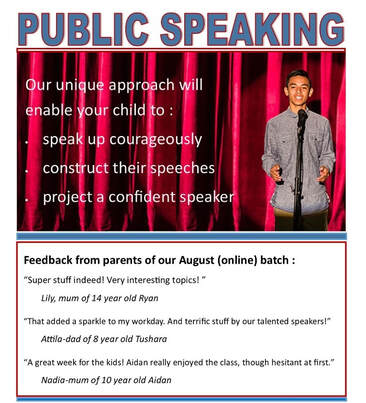 online public speaking program