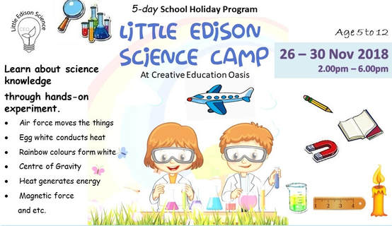 year end science camp