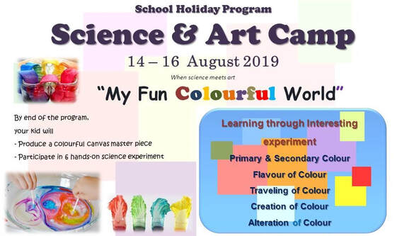 science and art holiday program