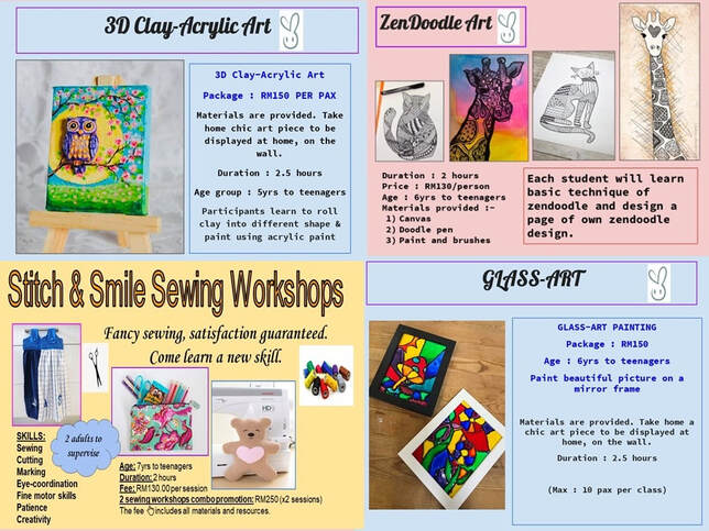 zendoodle glass art 3d clay stitching and sewing workshop
