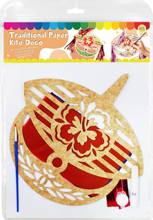 traditional paper kite wau deco kit